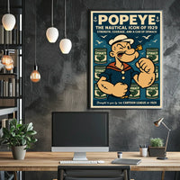 Popeye 1929 Art Poster POP-199