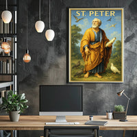 St. Peter - Keeper of the Keys Poster PosterGoat