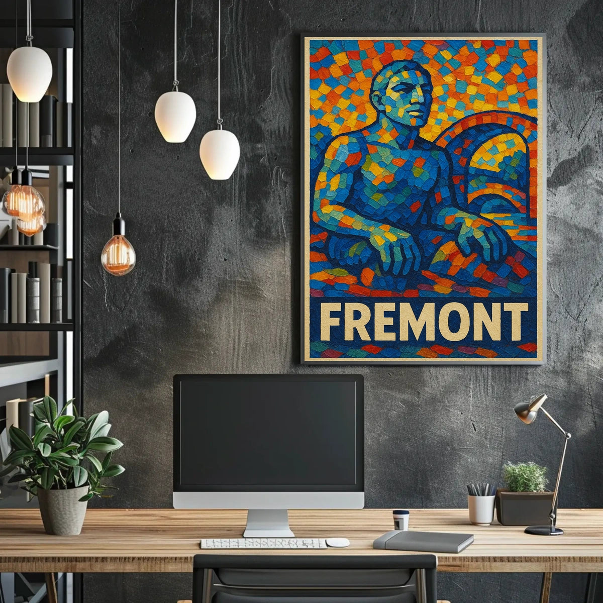 Fremont A Mosaic Tribute Poster