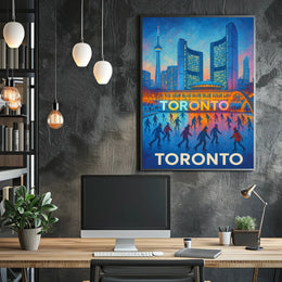 Toronto Winter Wonderland Poster