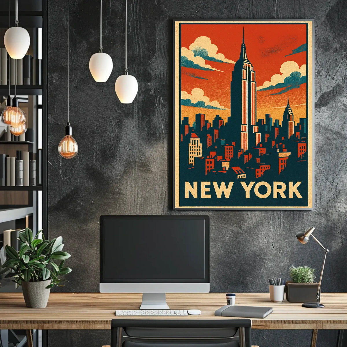 New York Skyline Poster