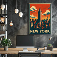 New York Skyline Poster