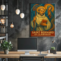 Saint Bernard of Clairvaux Poster