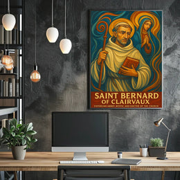 Saint Bernard of Clairvaux Poster