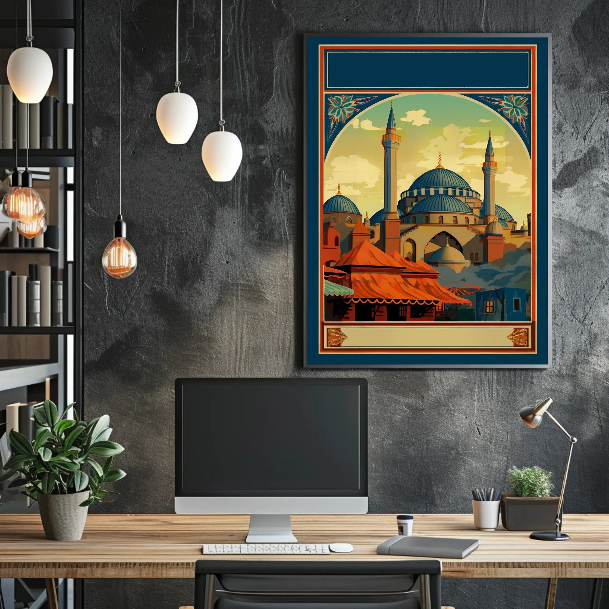 Majestic Architecture Poster