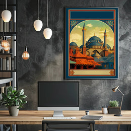 Majestic Architecture Poster