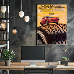 Pirelli Wide-Radial Technology Poster