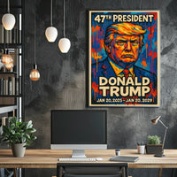 Donald Trump Vision of Leadership Poster