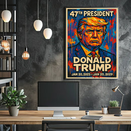 Donald Trump Vision of Leadership Poster