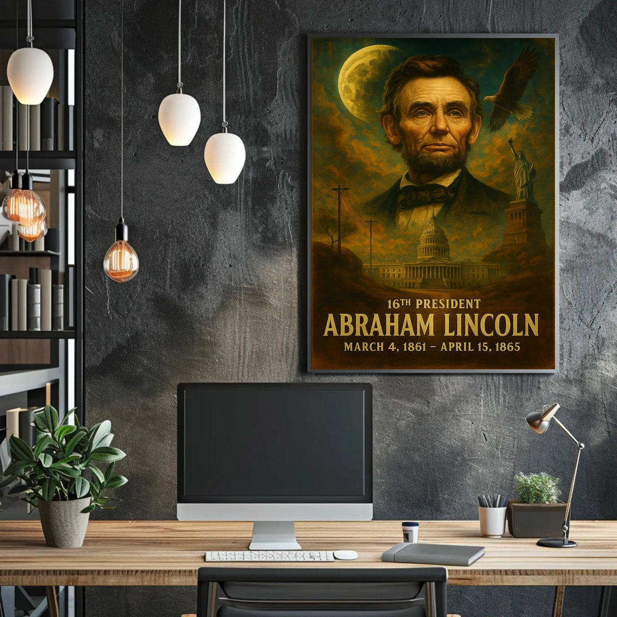 Abraham Lincoln 16Th President Poster
