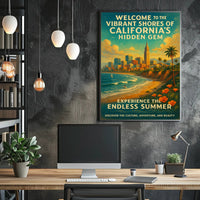 Welcome to Californias Hidden Gem Poster PosterGoat