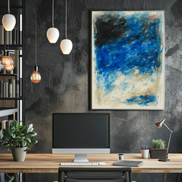 Abstract Oceanic Waves Abstract Poster