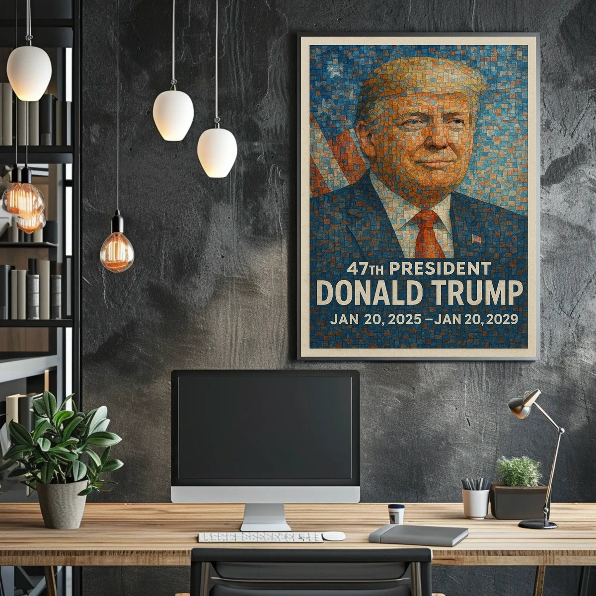 Donald Trump 47th President Poster