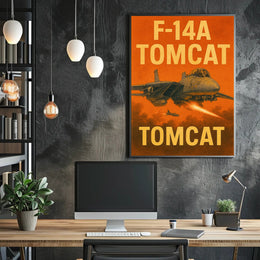 F-14A Tomcat Poster PosterGoat