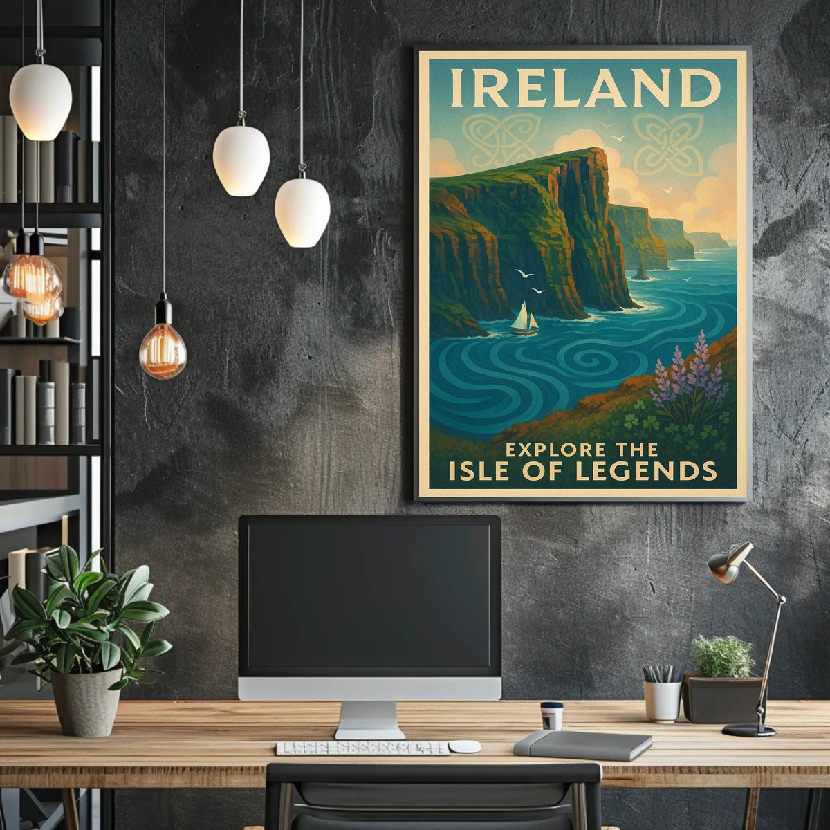Explore The Isle Of Legends Poster