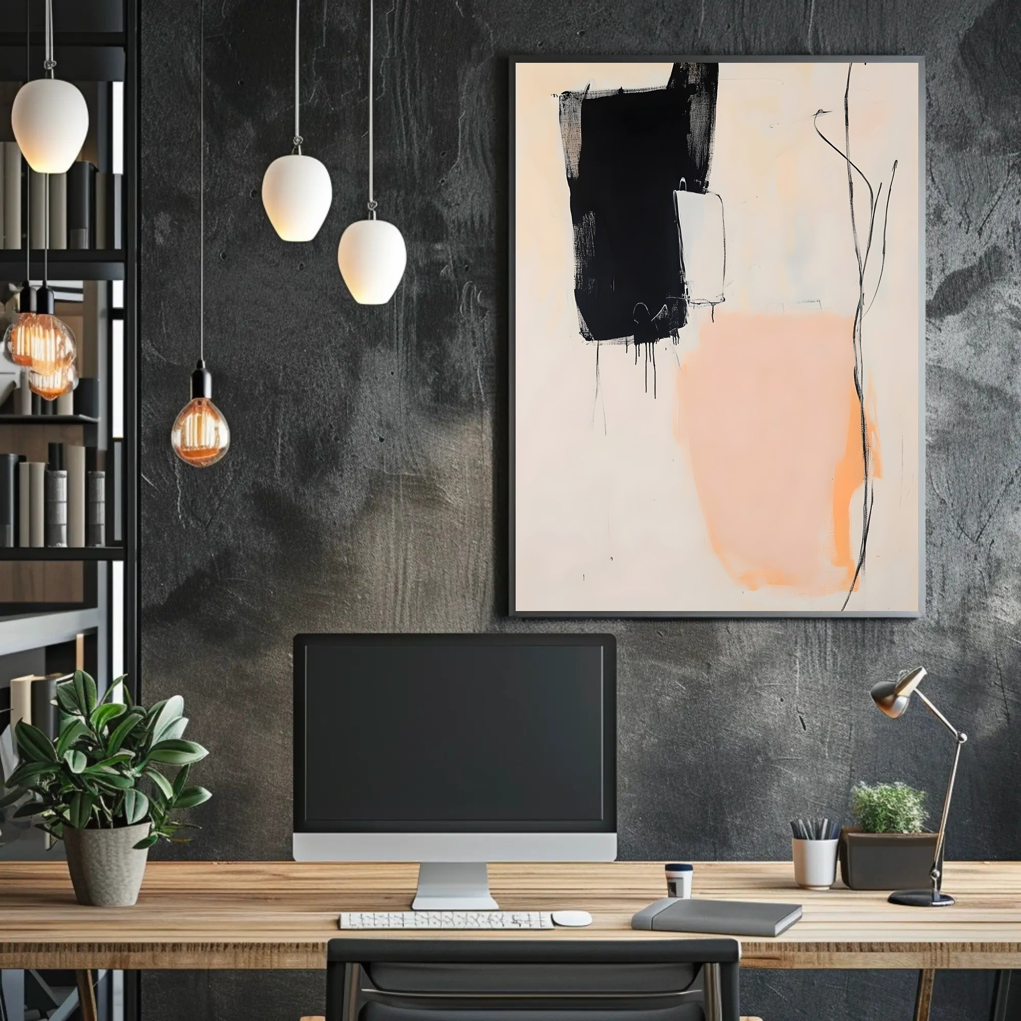Abstract Expression Art Poster Modern Wall Print