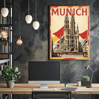 Munich Architectural Splendor Poster