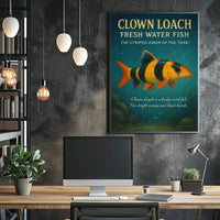 Clown Loach The Striped Joker Of The Poster