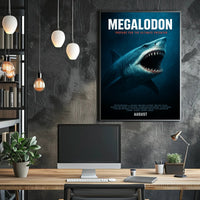 Megalodon Prepare for the Ultimate Predator Poster PosterGoat