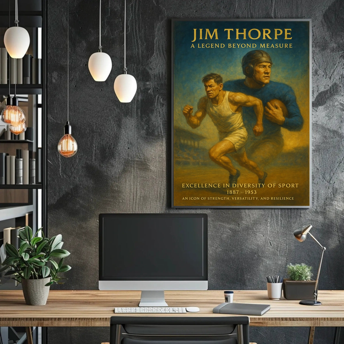 Jim Thorpe A Legend Beyond Measure Poster