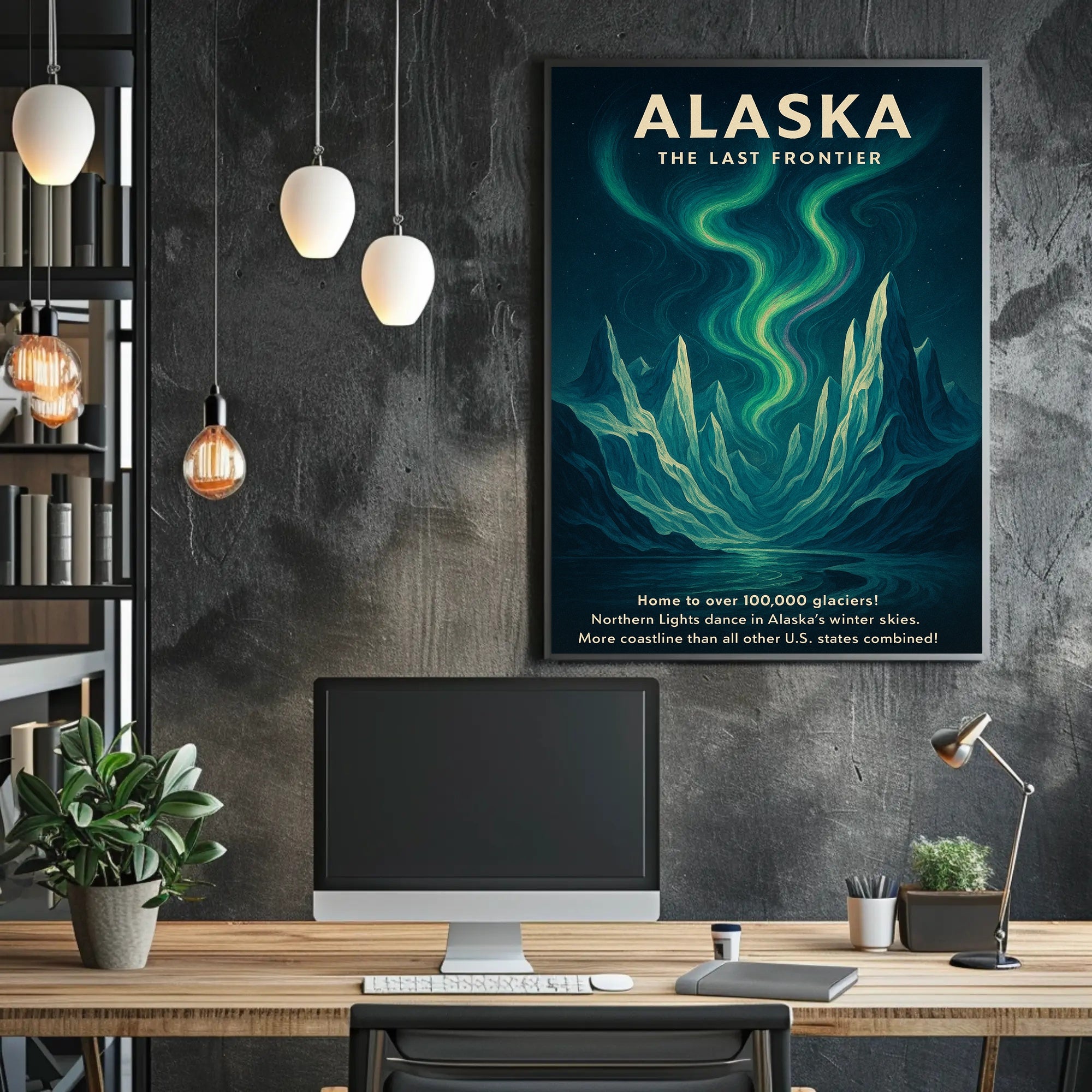Alaska The Last Frontier Poster
