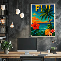 Tropical Paradise Poster