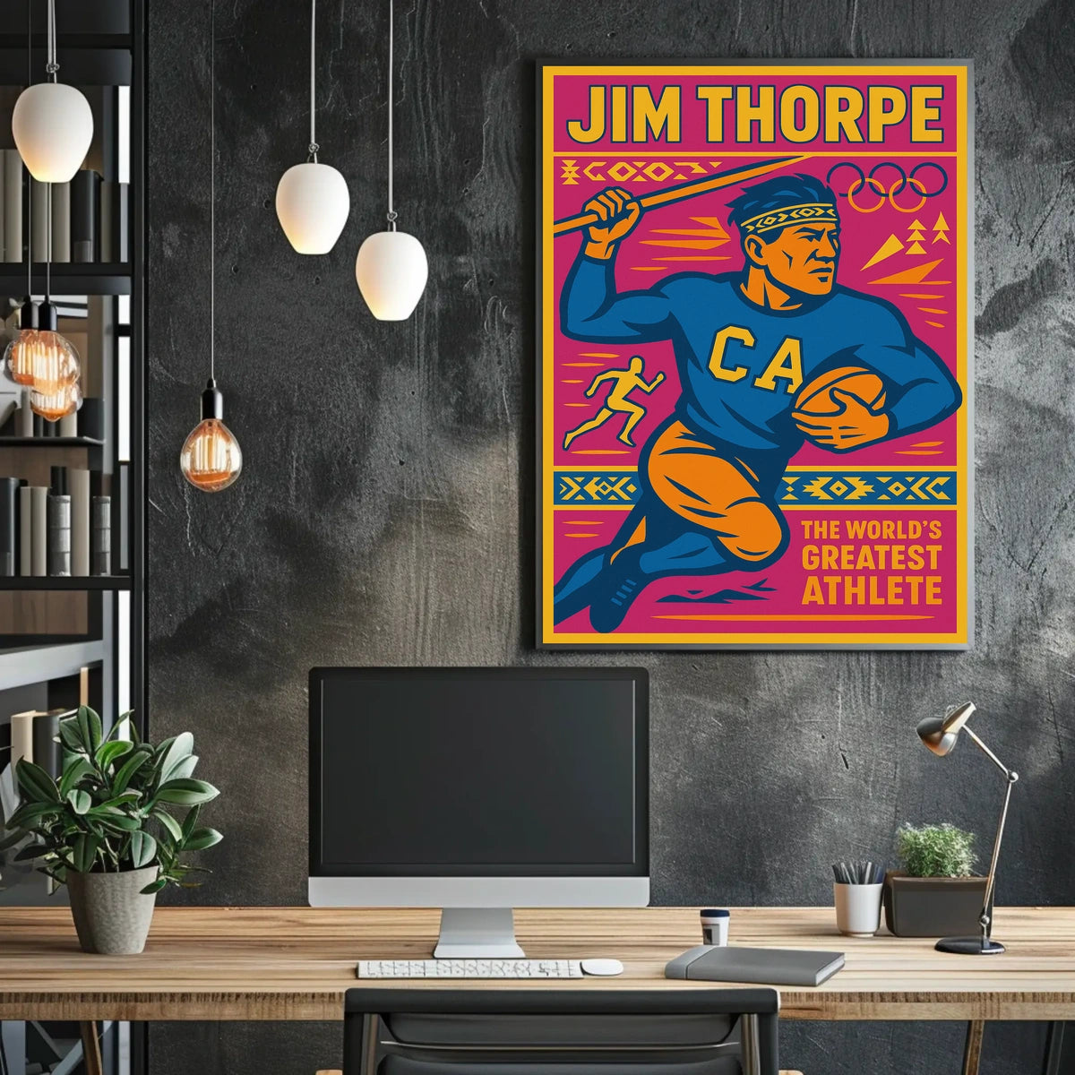 The Worlds Greatest Athlete Poster