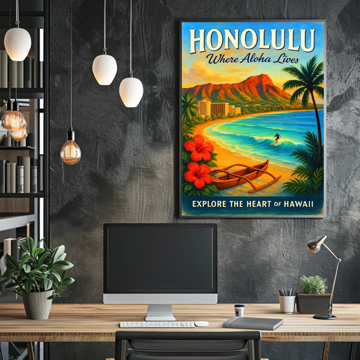 Explore the Heart of Hawaii Poster