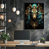 Celestial Equine Majesty Poster