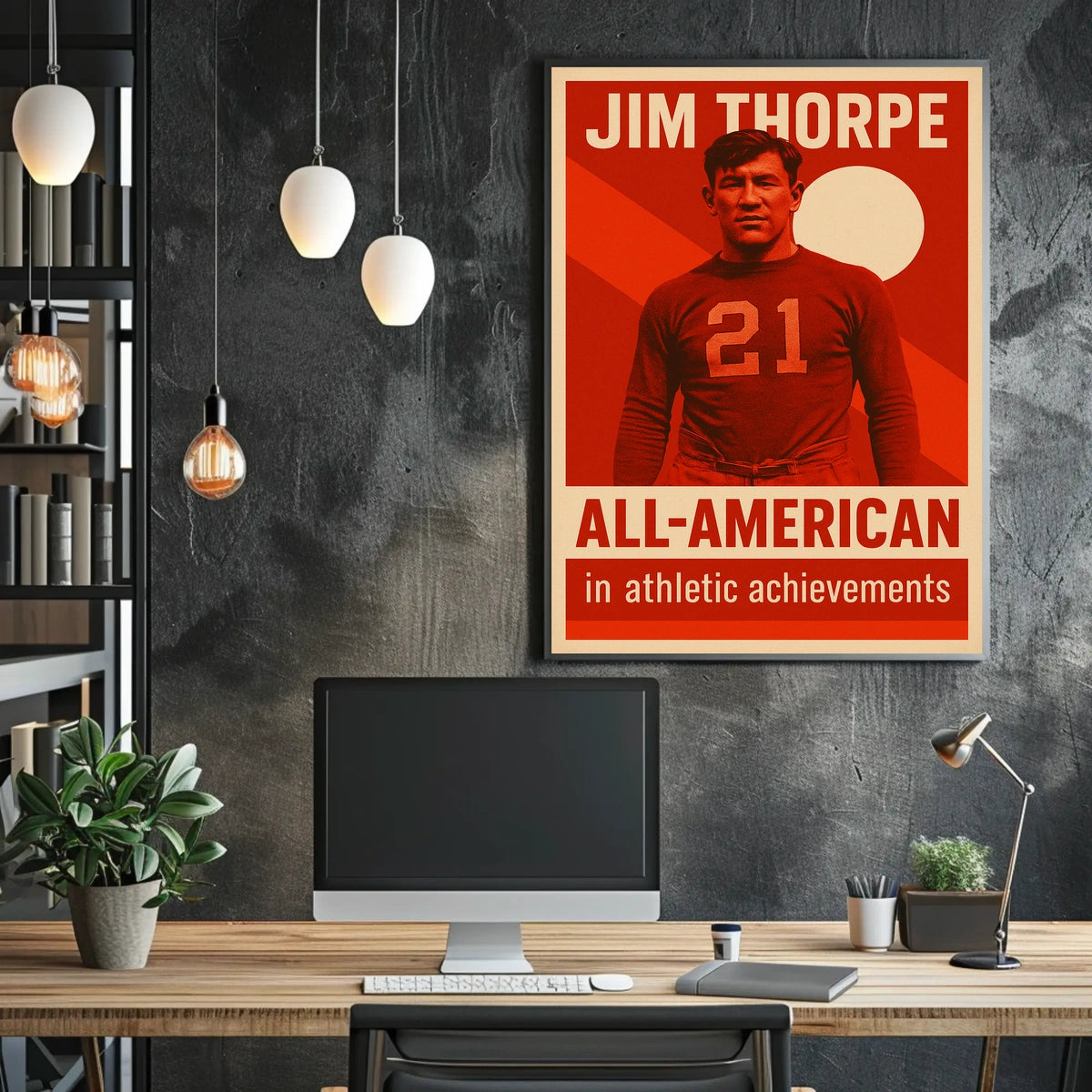Jim Thorpe All-American Poster