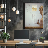 Explore Chicago with Greyhound Poster PosterGoat