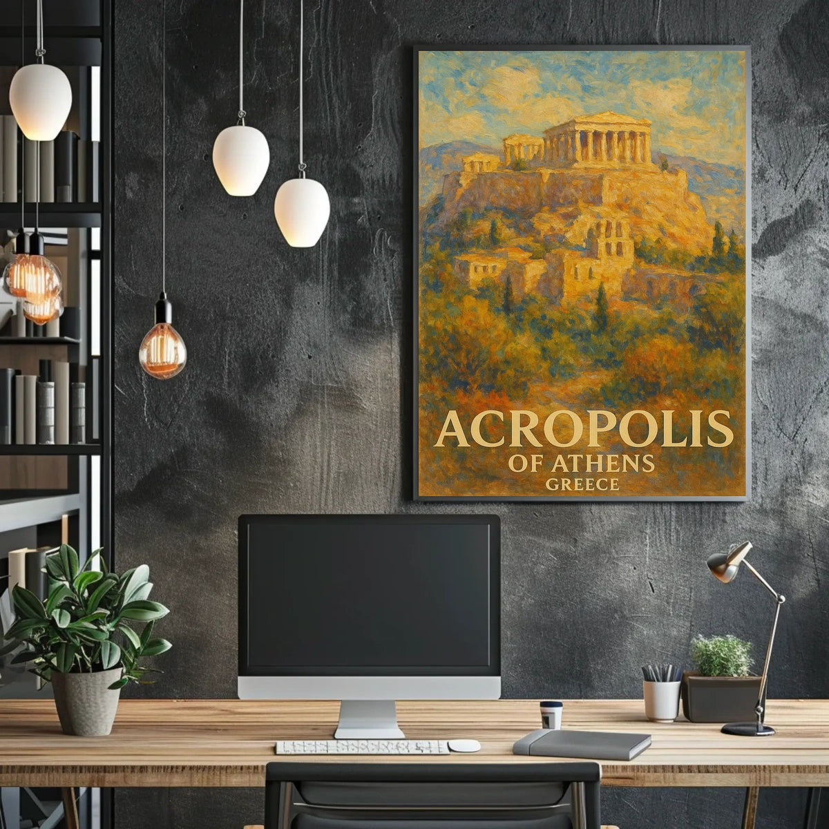 Acropolis of Athens Poster