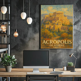 Acropolis of Athens Poster