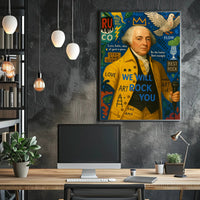 18th Century Rock Fusion Art for Modern Spaces