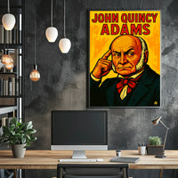 John Quincy Adams Classic Heritage Poster
