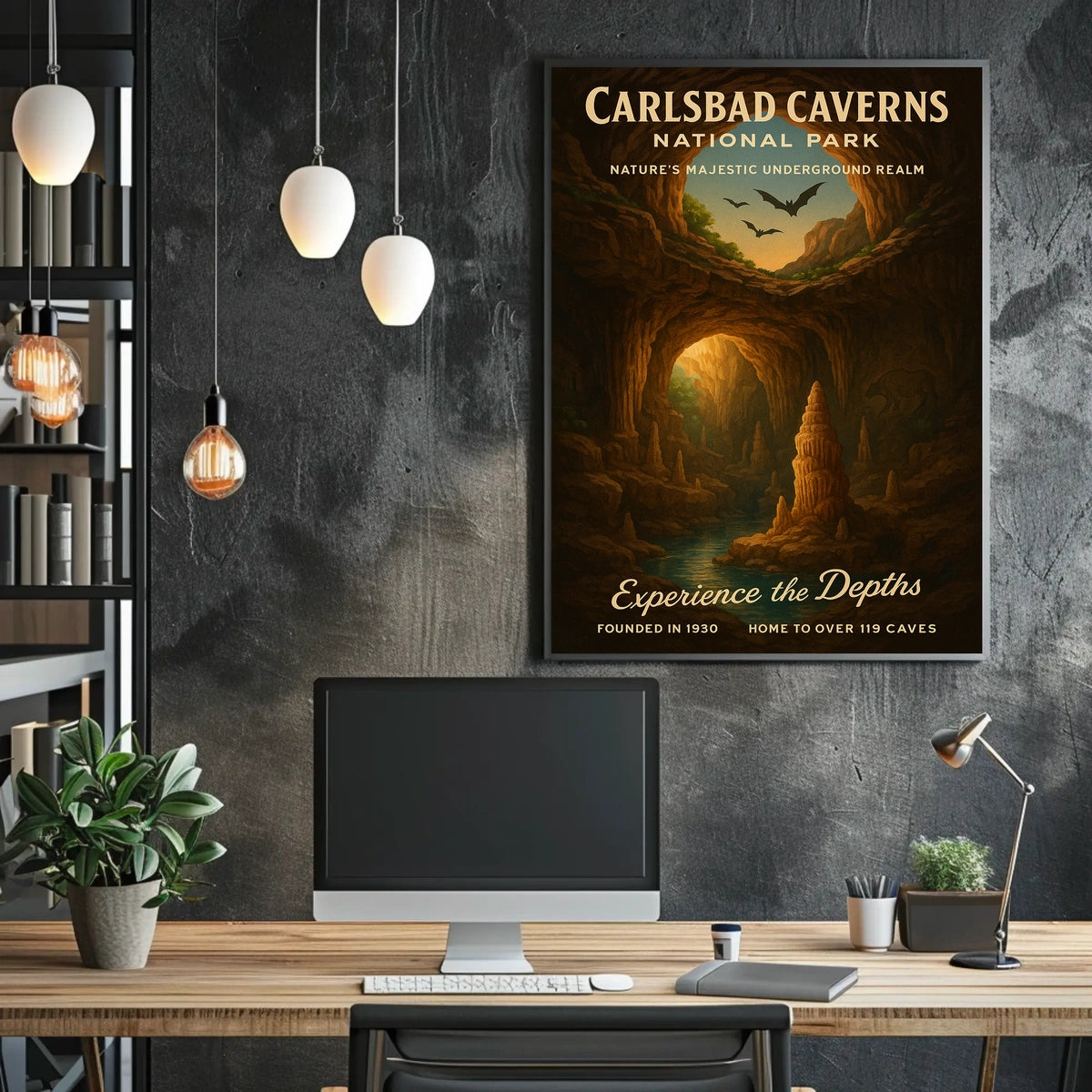 Carlsbad Caverns National Park Poster