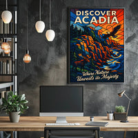 Discover Acadia Poster