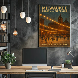 Milwaukee Frost And Firelight Poster