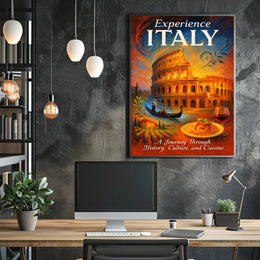 Experience Italy Poster