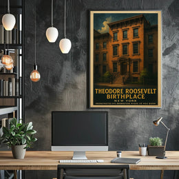 Theodore Roosevelt Birthplace Poster