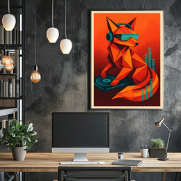 The Dj Fox Poster