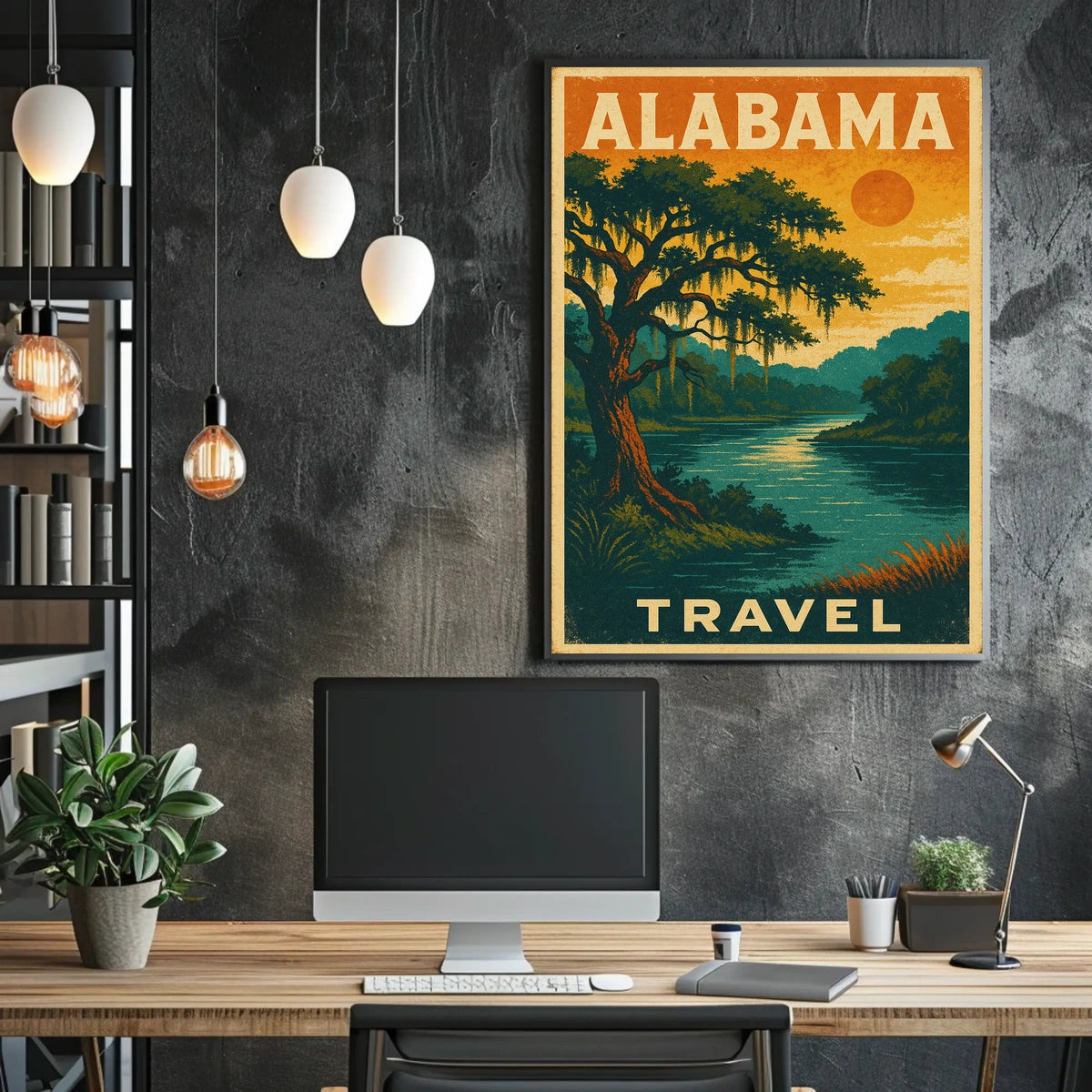 Explore Alabama Poster