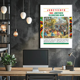 Juneteenth Freedom Celebration Cultural or Heritage Poster