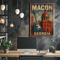 Macon Musical Heritage Wanderlust Photography Poster
