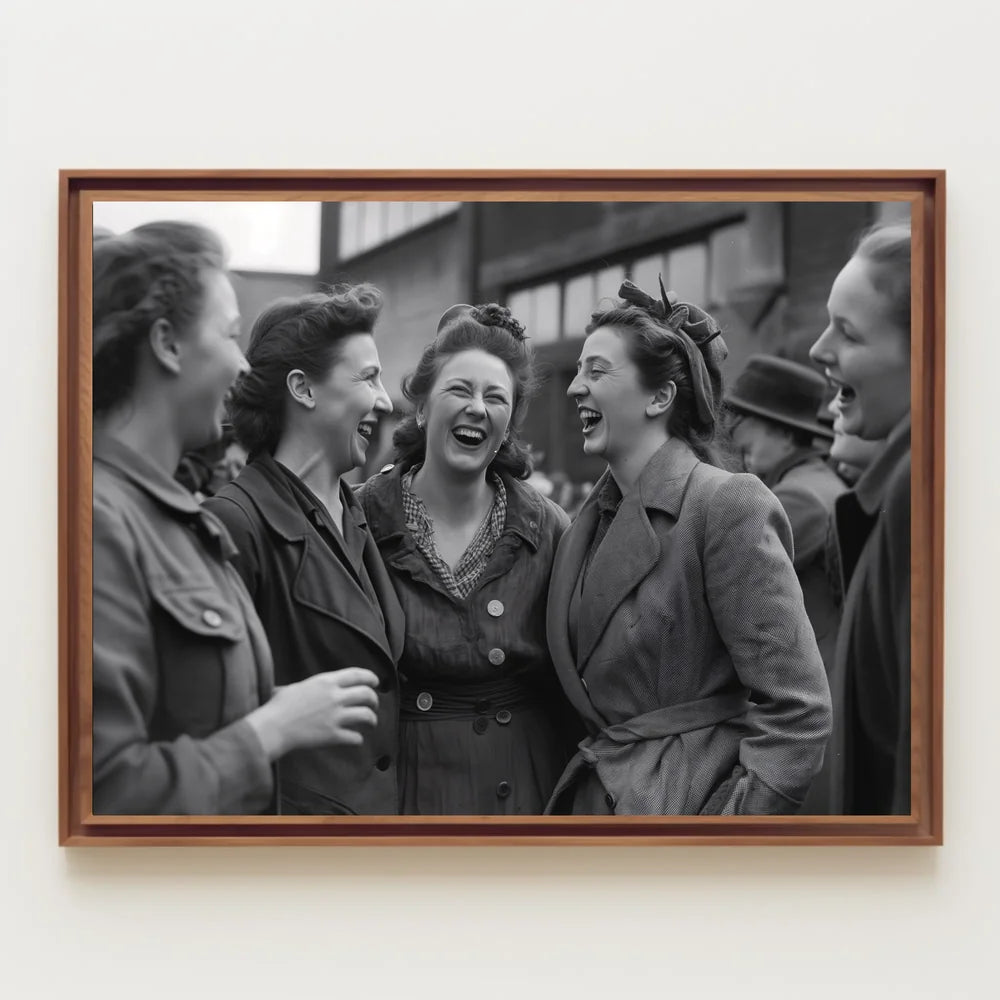 Empowering Women Vintage WWII Poster Art Print