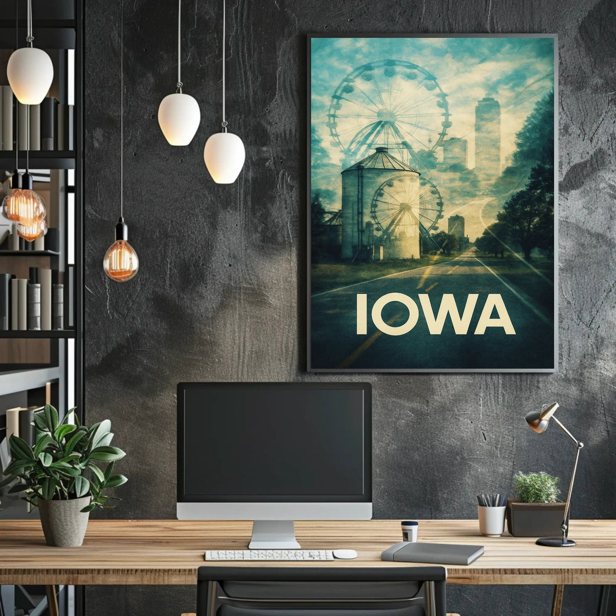 Iowa Dreamscape Poster