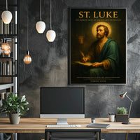 St. Luke Patron Saint Of Artists Poster PosterGoat