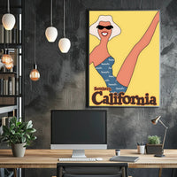 Playful Summer Vibes Pop Culture Poster