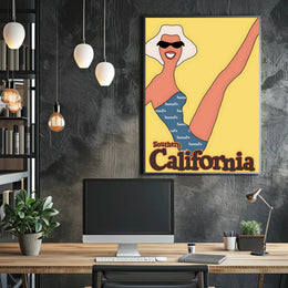 Playful Summer Vibes Pop Culture Poster