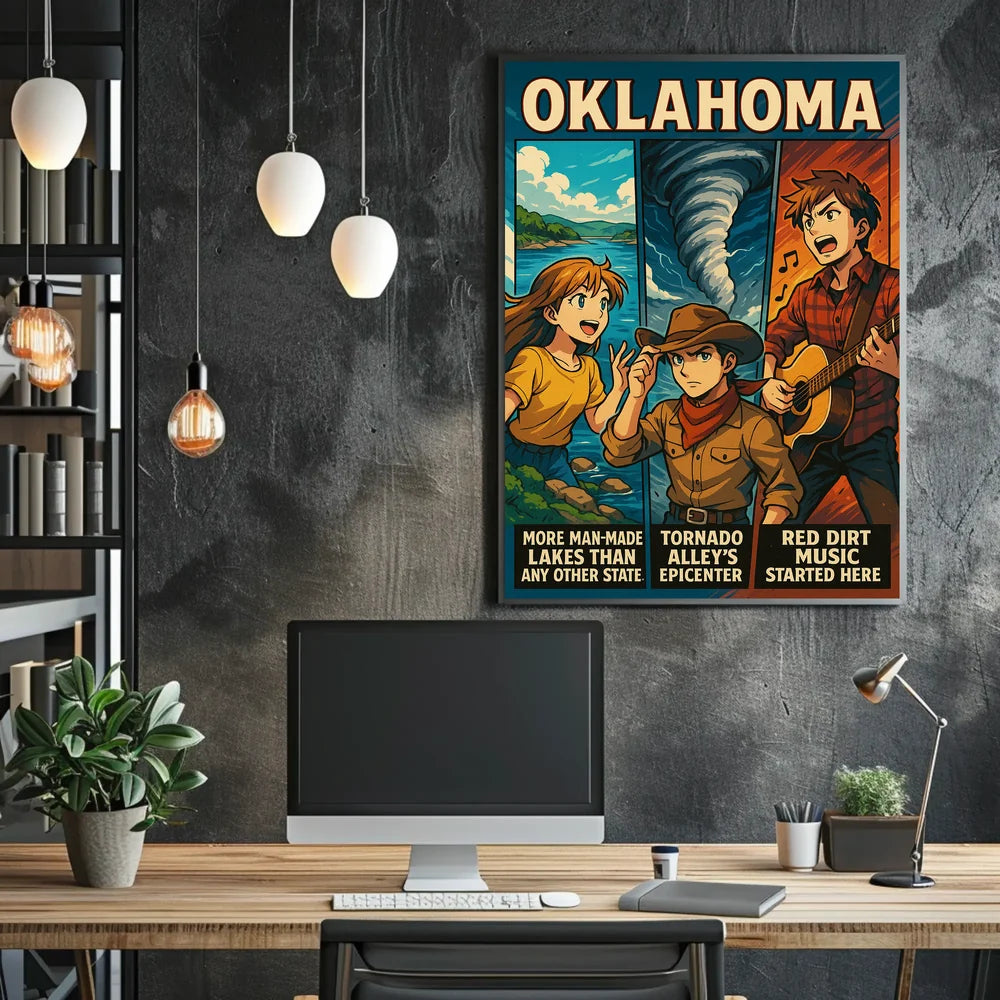 Oklahoma State Features and Phenomena Poster